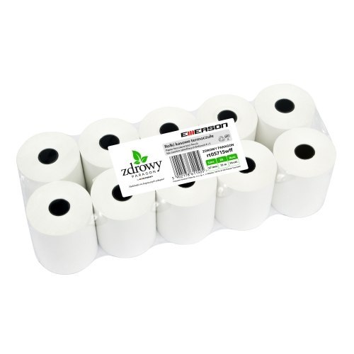 THERMAL ROLL - HEALTHY RECEIPT 57 MM X 15 M, CARTON = 120 EMERSON ROLLS